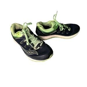 Saucony | Women's Size 8 | Triumph ISO Series Everun Running Shoes navy‎ mint